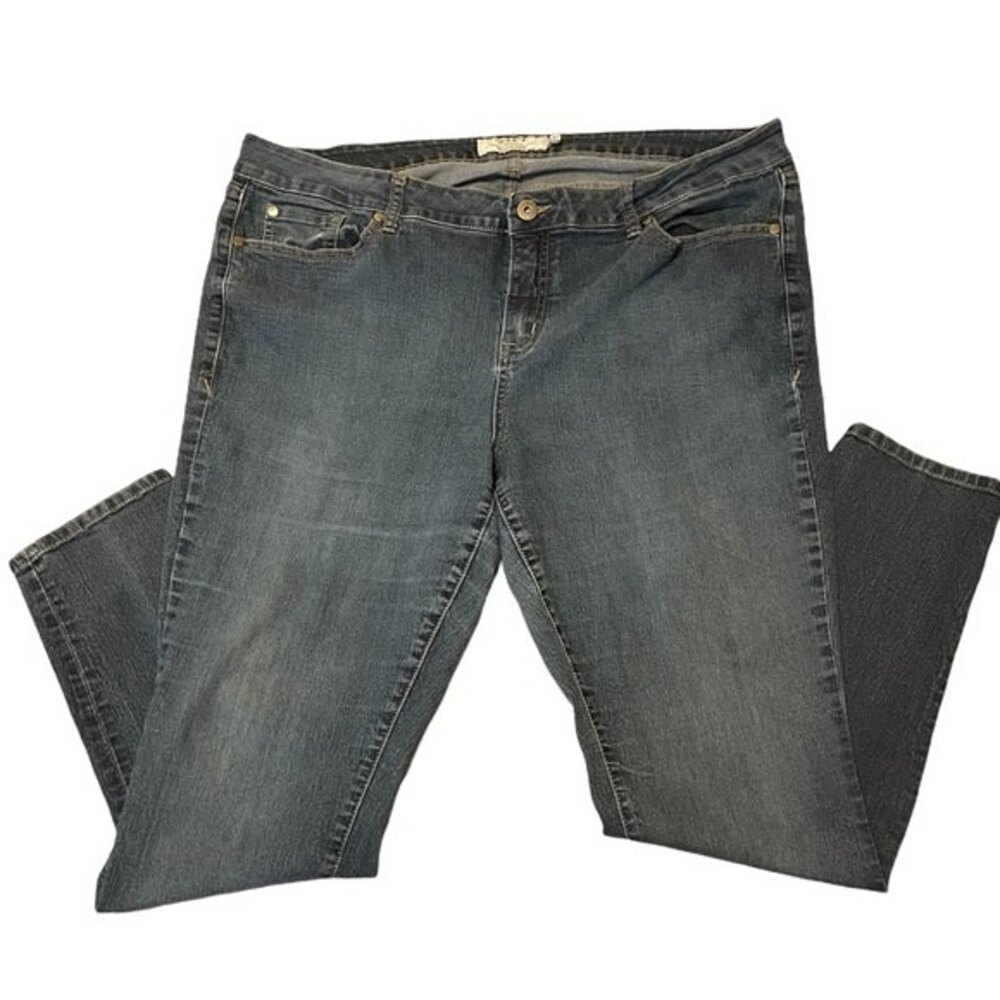 Torrid Women's Blue Denim Jeans Casual Comfy Size 20R Plus Size